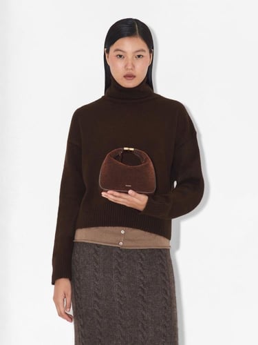 حقيبة جاتيه كريسنت ماركة بيدرو - بنية