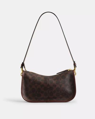 حقيبة وافيرلي من قماش سيجنيتشر ماركة كوتش