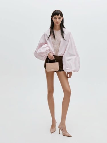 حقيبة جينيس ساتان بمقبض علوي تشارلز اند كيث - لون...