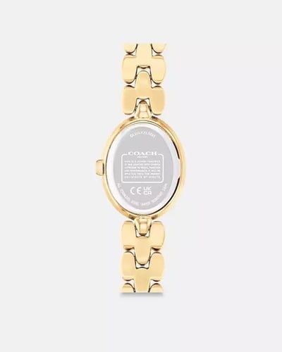 كوتش ساعة سامي بلون ذهبي