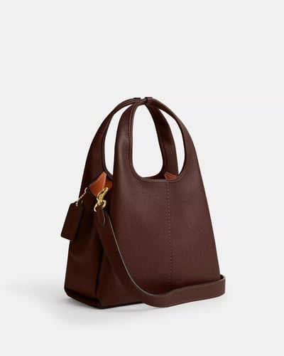 كوتش حقيبة لانا مقاس 23 -بني غامق