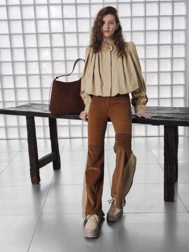 توت باق ادنا من جلد الغزال تشارلز اند كيث - بني إس...