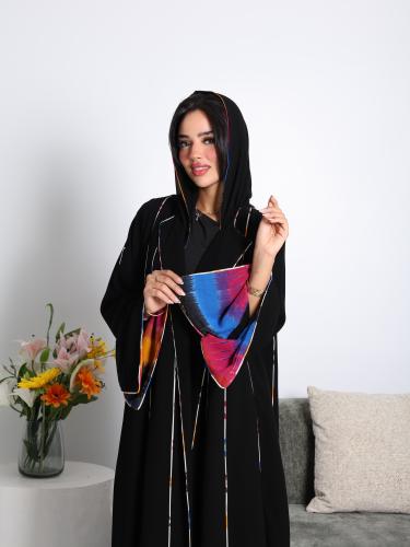 عباية كريب ملكي