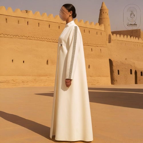 عباية قماش تفته ، قصة A-line
