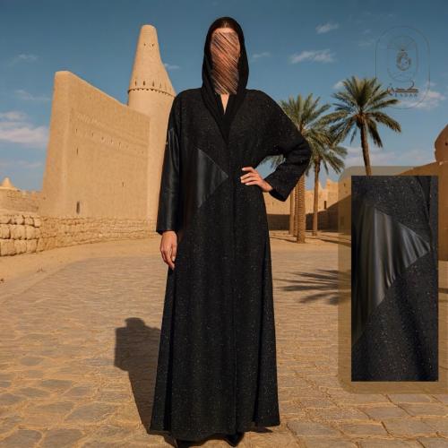 عباية شتوية قماش تويد