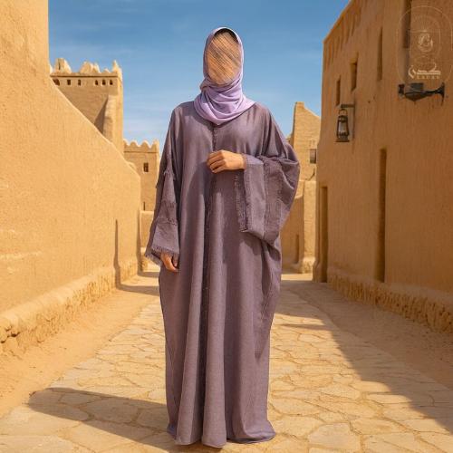 عباية قماش لينن