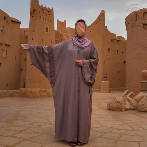 عباية قماش لينن