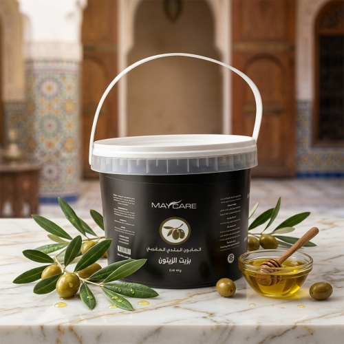 الصابون البلدي المغربي بزيت الزيتون – MayCare 4 كجم