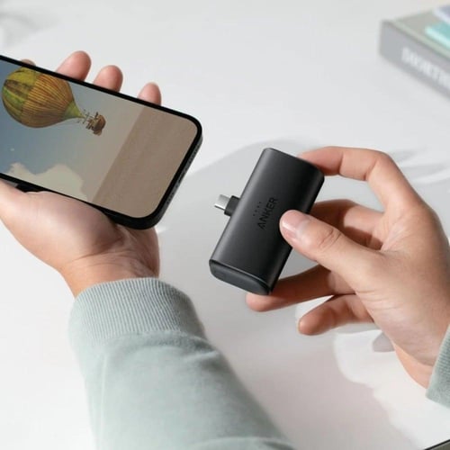 بطارية انكر نانو مع موصل USB-C مدمج قابل للطي بسعة...