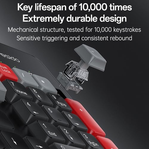 مجموعة كيبورد وماوس Yesido لاسلكية 104 مفتاح عربي/...