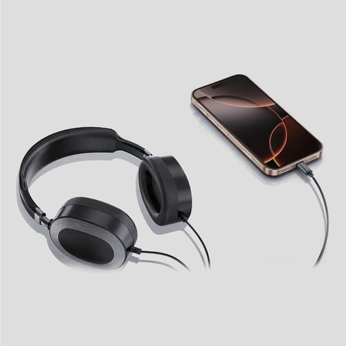 سماعات رأس TENPLUS سلكية STEREO HIFI منفذ USB-C مع...