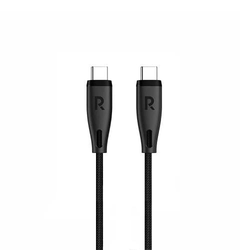 كيبل راف باور USB-C إلى USB-C بقوة 60 واط بطول 1.2...