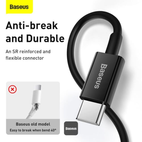 كيبل شحن بيسوس من USB-C إلى Lightning بقوة 20 واط...