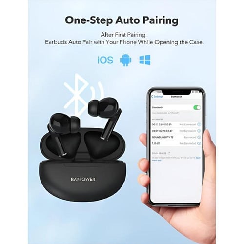 سماعات أذن راف باور SoundLiberty لاسلكية بنقاء صوت...