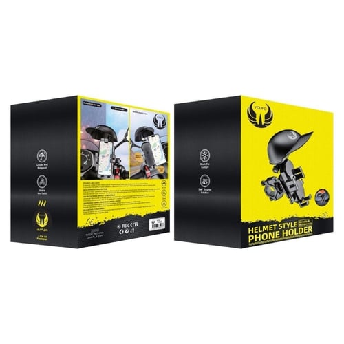 ستاند YOUFO تثبيت الجوال على شكل خوذة للدراجات اله...