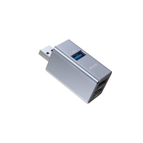 موزع ومحول Yesido صغير عالي السرعة USB متعدد المنافذ ( HB14 )