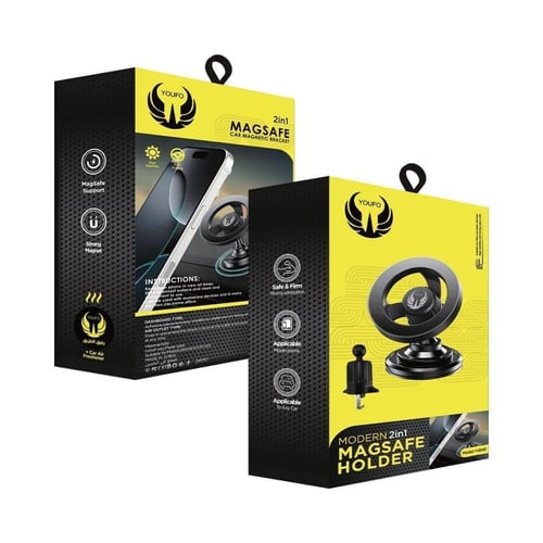قاعدة YOUFO للجوال مغناطيسي 2 في 1 مع تقنية MagSaf...