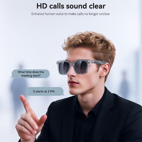 نظارة شمسية Yesido IO41 ذكية بتقنية HD Calls بلوتو...