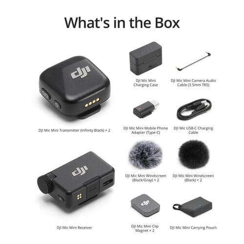 ميكروفون DJI Mic Mini لاسلكي