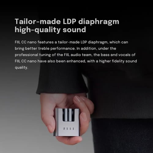 سماعات أذن FIIL CC Nano لاسلكية (TWS) بتقنية إلغاء...