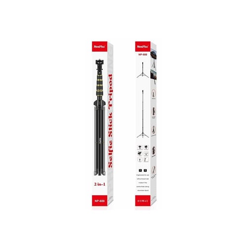 حامل ثلاثي NeePho وعصا سيلفي 2 في 1 متعدد الوظائف