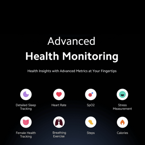 ساعة شاومي ريدمي واتش 5 أكتيف - فضي
