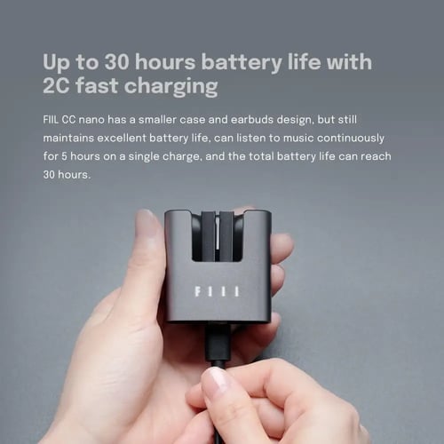 سماعات أذن FIIL CC Nano لاسلكية (TWS) بتقنية إلغاء...