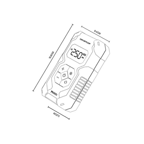 منفاخ هواء Yesido كهربائي محمول