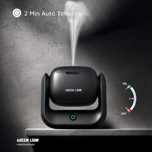 مبخرة جرين ليون قابلة للدوران - أسود