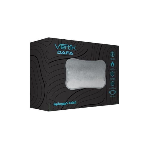 كمادة كهرومائية فيرتك DAFA مع حزام تثبيت - رمادي