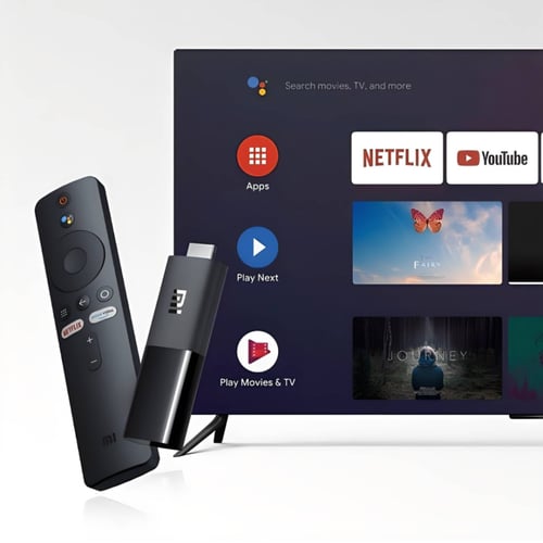 وصلة شاومي Mi TV Stick بنظام اندرويد