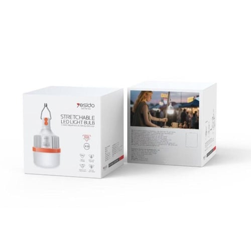 مصباح Yesido قابل للتمدد والتعديل بثلاثة مستويات إ...