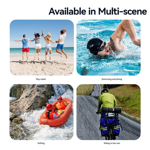 حقيبة جوال USAMS مقاومة للماء مزدوج الجيب