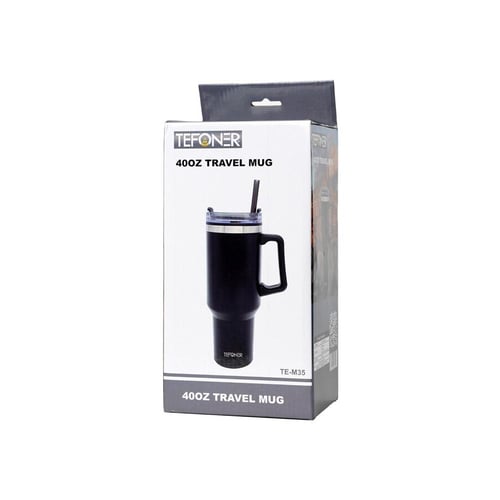 كوب TEFONER يحفظ الحرارة والبرودة بسعة 40 أونصة (1...