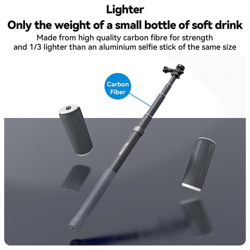 عصا سيلفي تيليسين الجيل الثالث من ألياف الكربون قا...