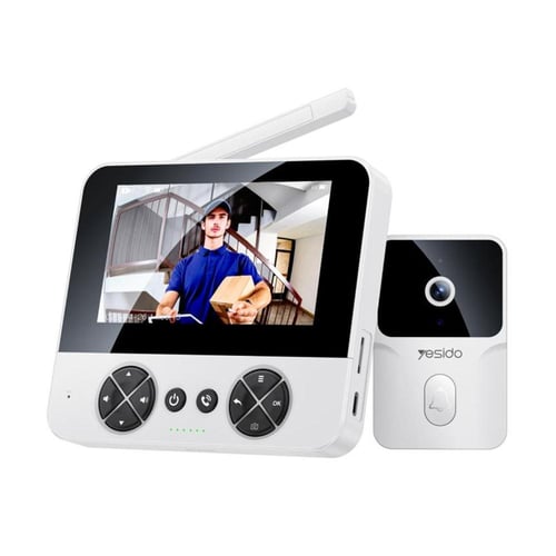 جرس باب Yesido ذكي لاسلكي - أبيض