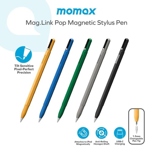 قلم موماكس Mag.Link Pop المغناطيسي للرسم والكتابة