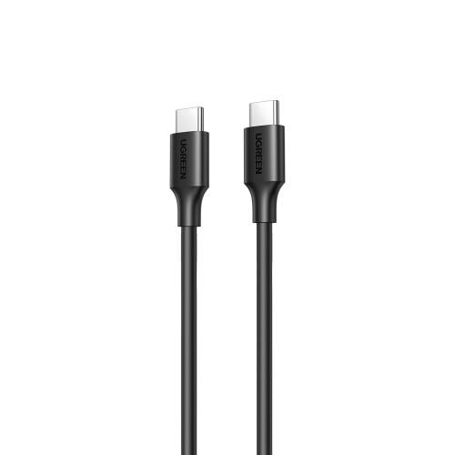 كيبل يوجرين USB-C إلى USB-C بقوة 60 واط - أسود