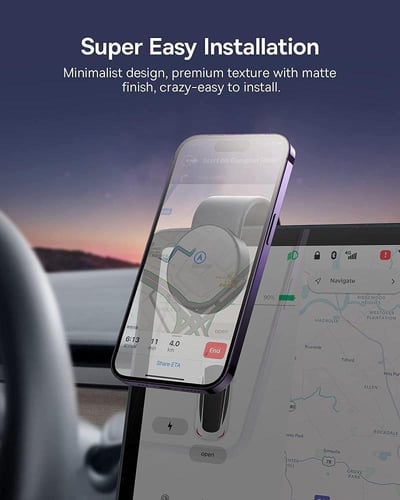 ستاند بيسوس PrimeTrip C02 Air مغناطيسي للجوال - أس...