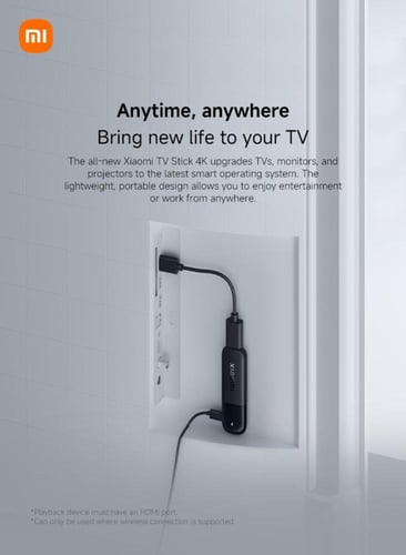 وصلة شاومي TV Stick 4K (الجيل الثاني) بنظام Google...