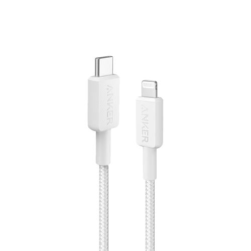 كيبل شحن انكر USB-C إلى Lightning بطول ( 0.9 متر )...