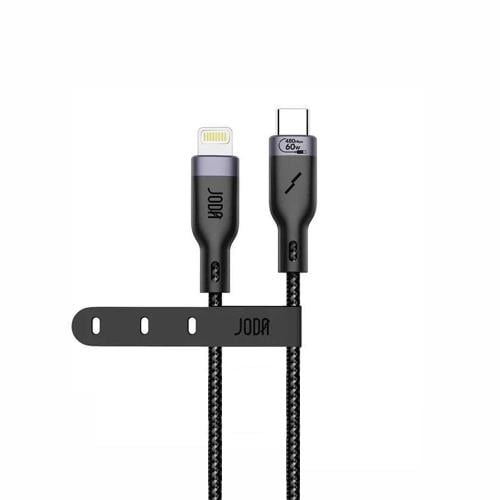 سلك JODA قماشي تايب سي إلى لايتنينق ( 1 متر ) - أس...