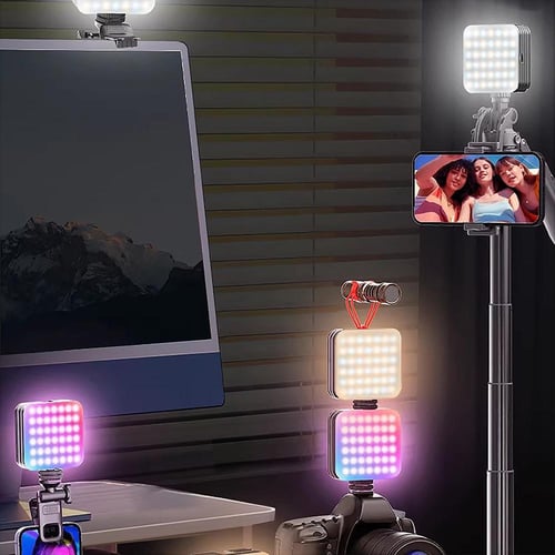 إضاءة Go-Des قابلة للتعديل RGB محمولة (GD-LD1033)