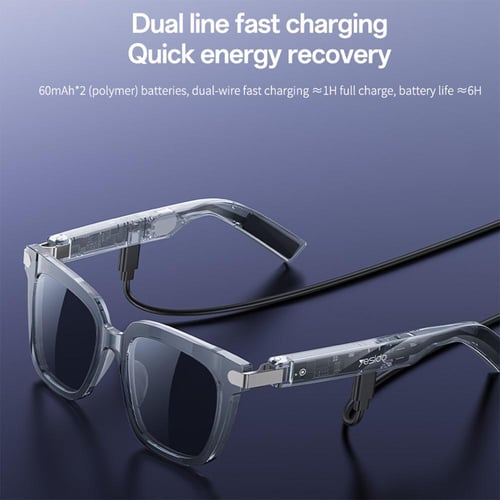 نظارة شمسية Yesido IO41 ذكية بتقنية HD Calls بلوتو...
