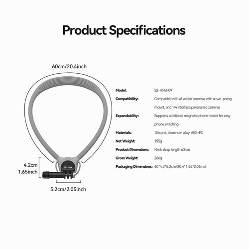 حامل تيليسين 2in1 المغناطيسي للهواتف الذكية على ال...