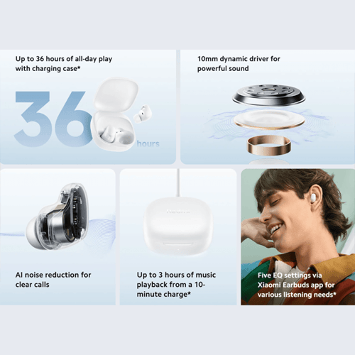 سماعات أذن شاومي Redmi Buds 6 Play اللاسلكية