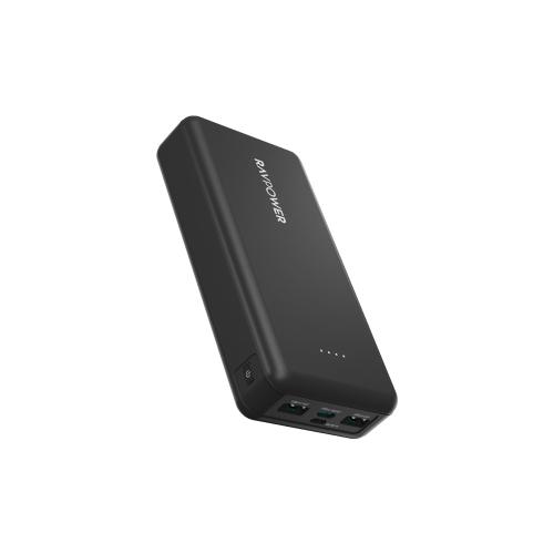 بطارية راف باور بسعة 20,000 ملي امبير بقوة 15 واط...