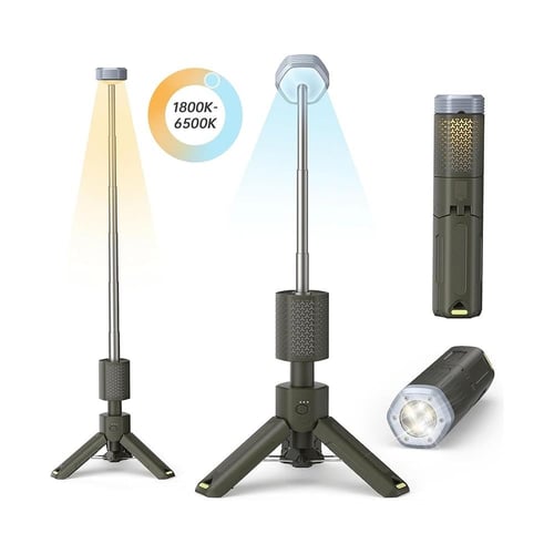 إضاءة المغامرة والتخييم LED المحمولة قابلة للطي وم...