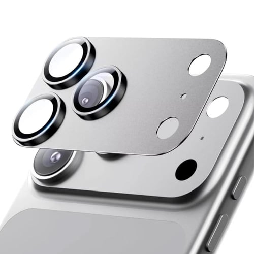 حماية عدسات كاميرا هواتف ايفون 17 برو / 17 برو ماك...