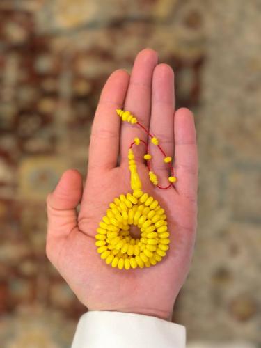 مسباح مساطر صب قديم اصفر